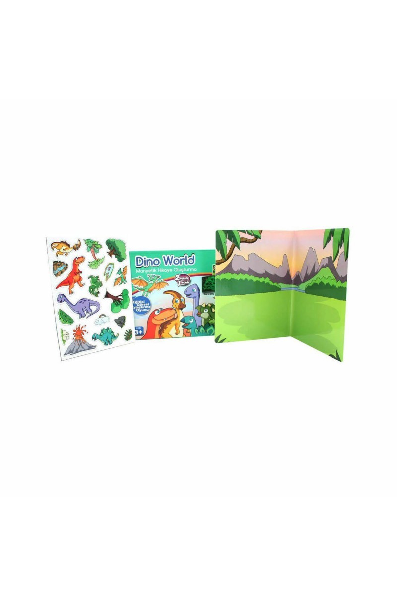 83915 Dino World Manyetik Hikaye Oluşturma