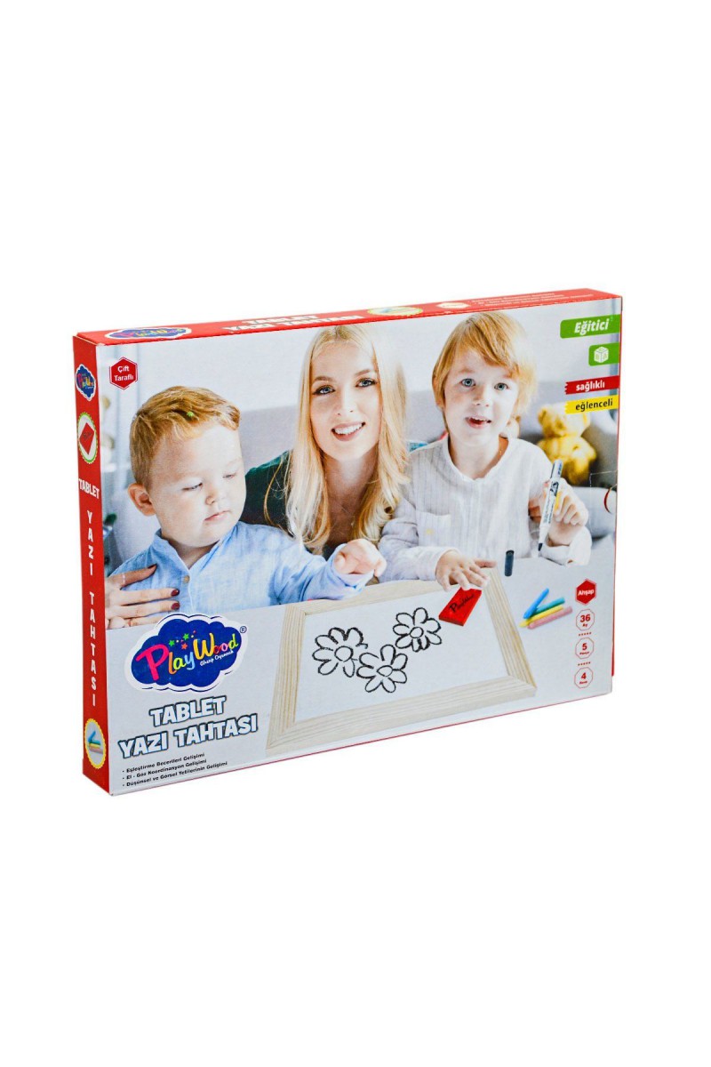 Ony-391 Ahşap Tablet Yazı Tahtası -onyıl