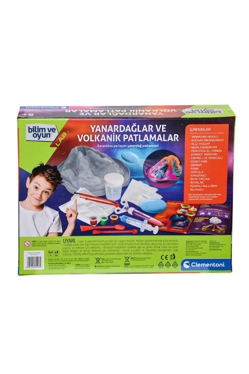 64193 Bilim Ve Oyun - Yanardağlar Ve Volkanik Patlamalar
