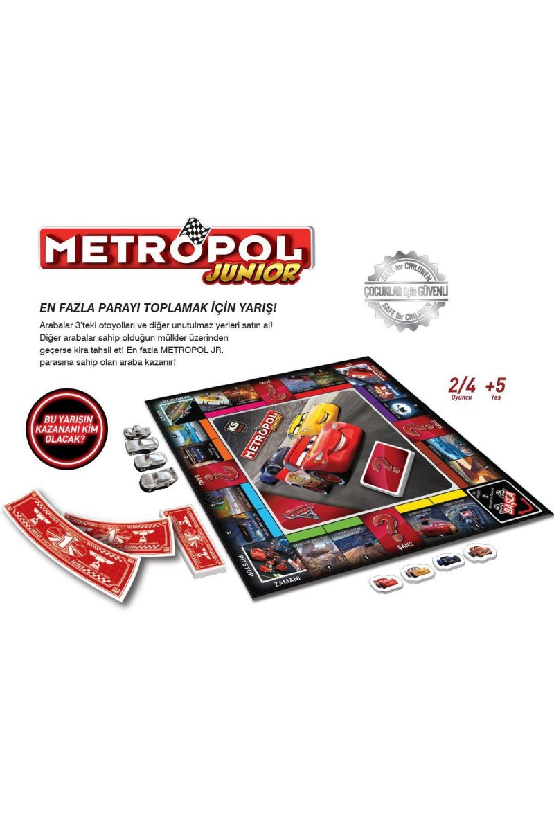 Cr 10303 Cars Metropol Junior Oyunu -ks Games