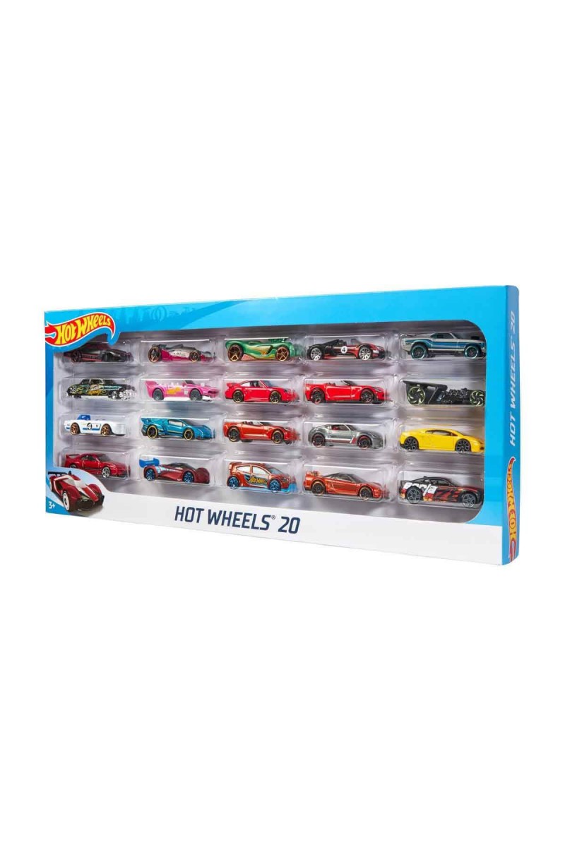 H7045 Hot Wheels 20li Araba Seti-karışık Asorti