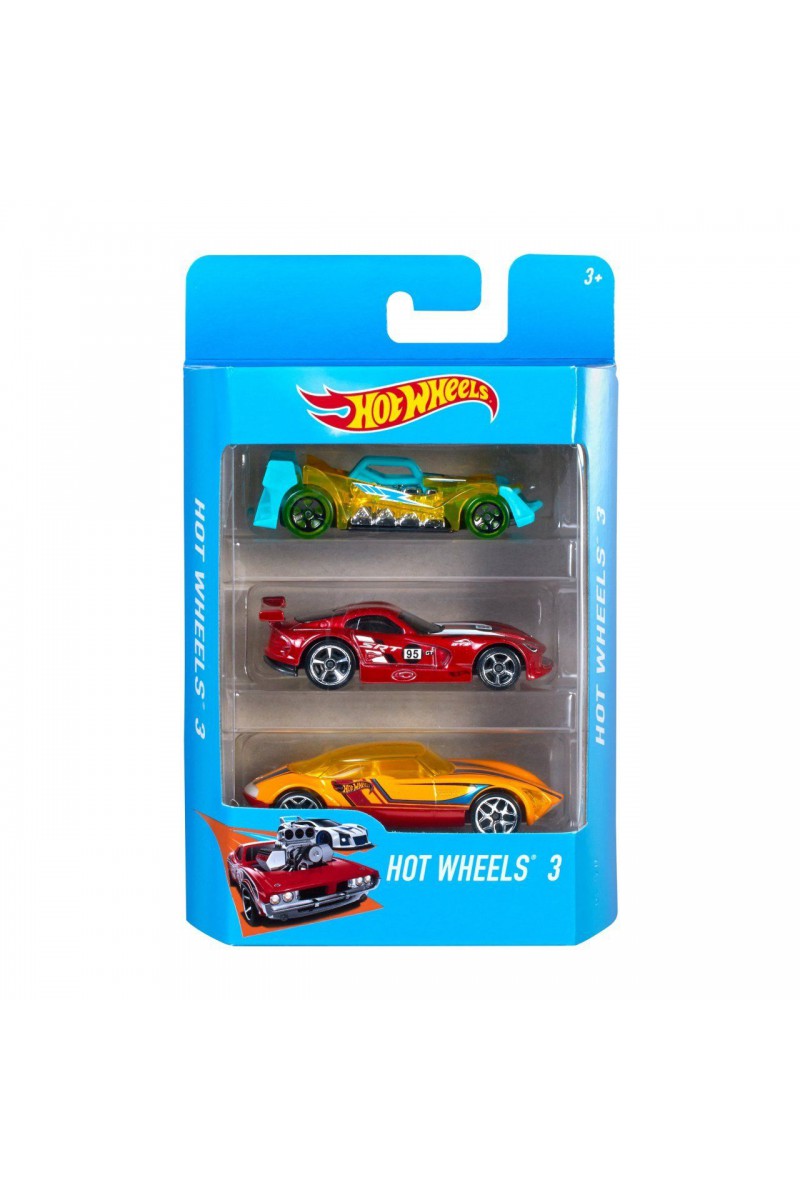 K5904 Hot Wheels 3lü Araba Seti