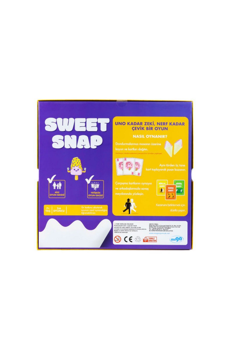 01762 Mega, Sweet Snap Kutu Oyunu