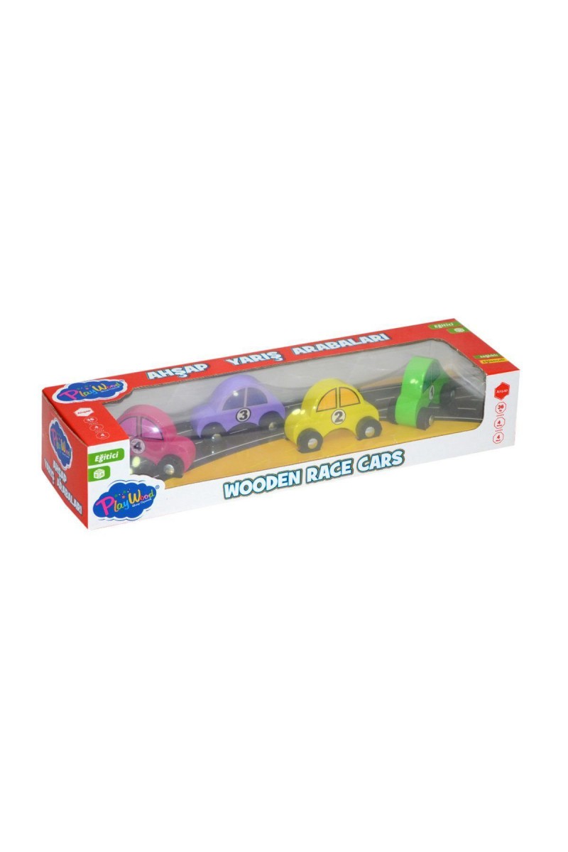 380-ony Onyıl, Playwood Ahşap Yarış Arabası 4lü