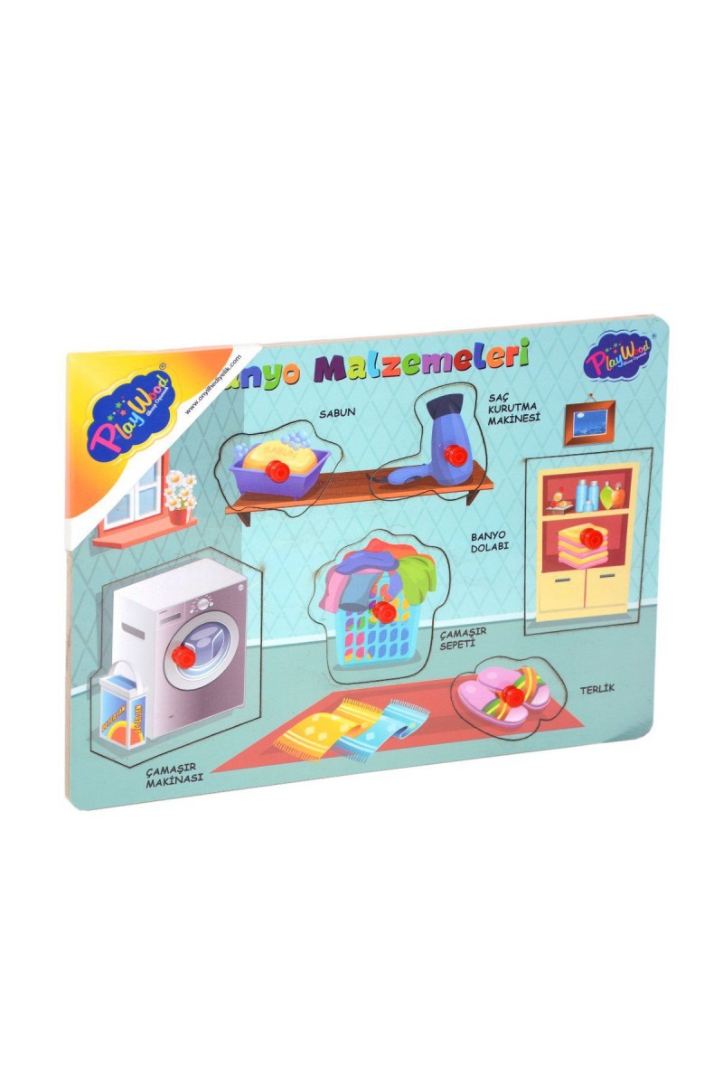 296/297 Onyıl, Ahşap Tutmalı Banyo Malzemeleri