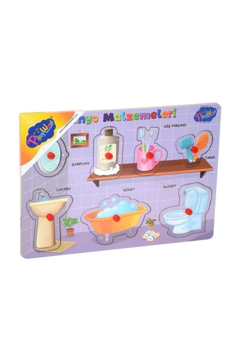 296/297 Onyıl, Ahşap Tutmalı Banyo Malzemeleri