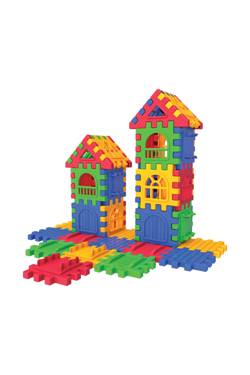 03702 Dede, Puzzle City 64 Parça