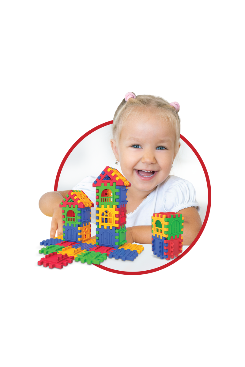 03702 Dede, Puzzle City 64 Parça