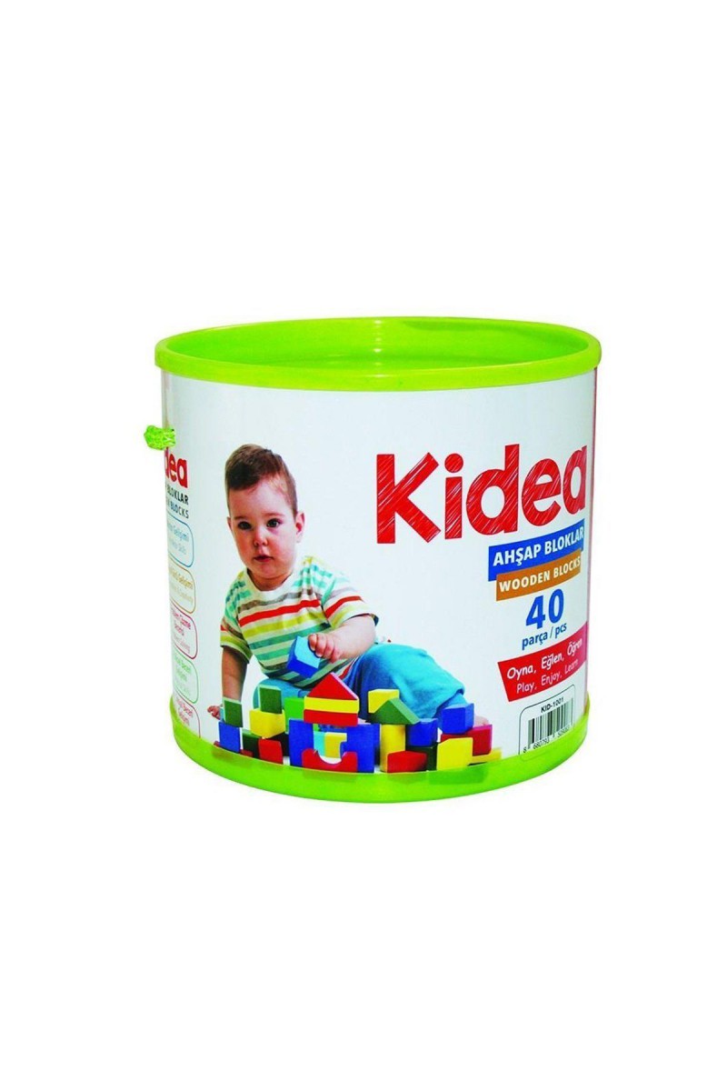Kıd-1001 Chiva, Ahşap Bloklar 40 Parça
