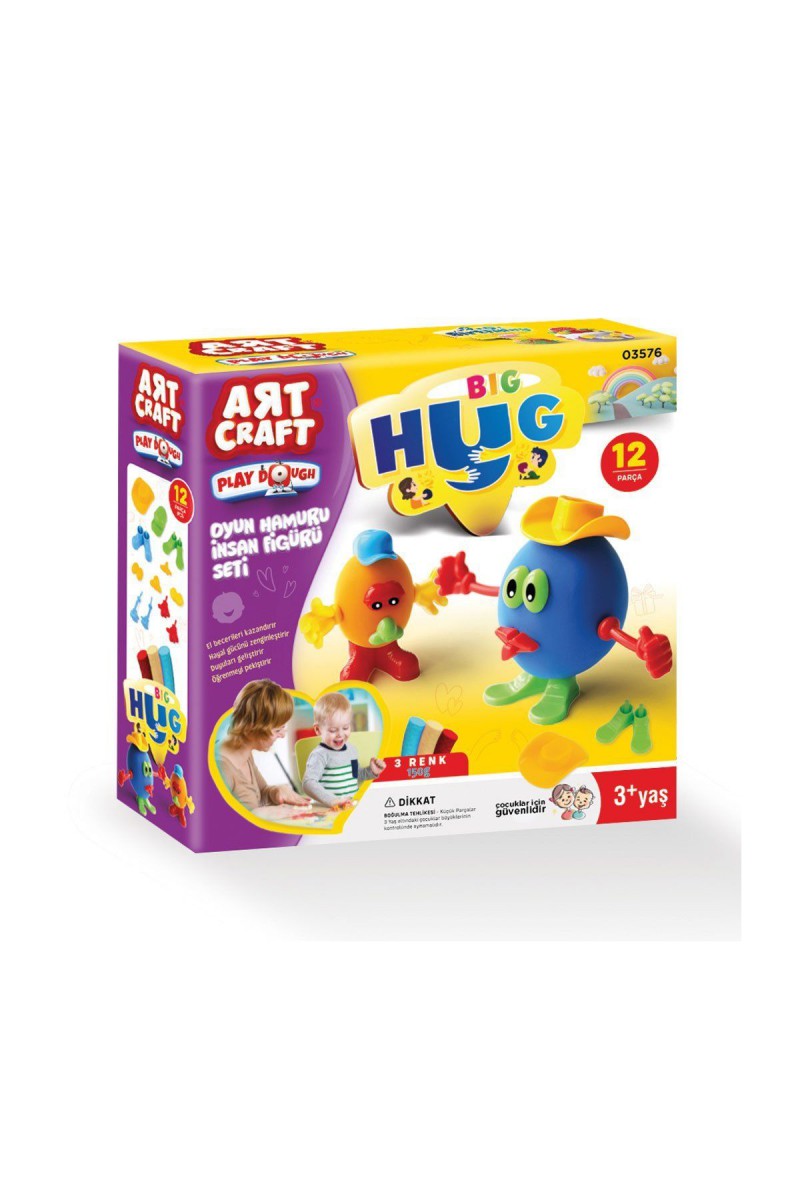 03576 Dede, insan Figürü Seti Oyun Hamuru 150 Gr / +3 Yaş