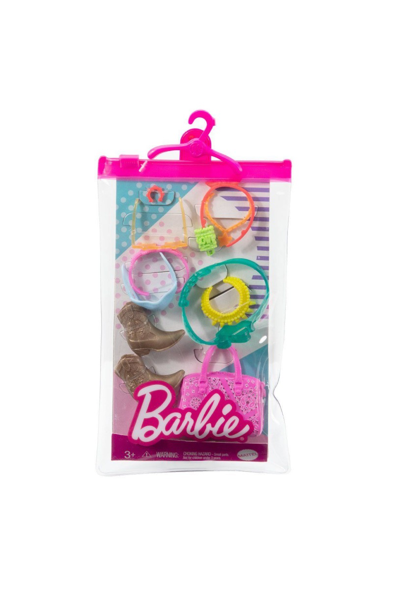 Gwd98 Barbienin Moda Aksesuarları Paketleri / Asorti Seçilemez.