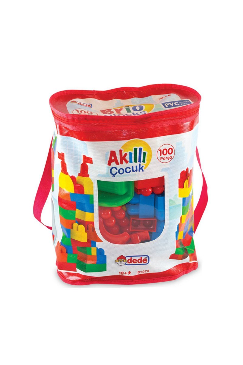 01023 Akıllı Çocuk Blokları 100 Parça