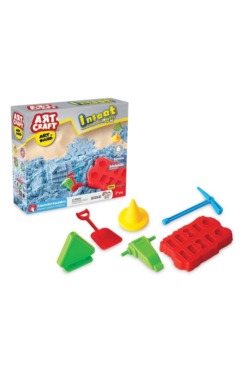 03614 Dede, Artsand inşaat Kum Seti 500 Gr