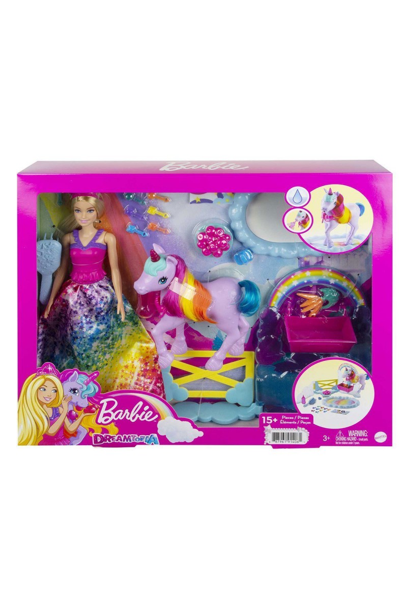 Gtg01 Barbie, Bebek Ve Tek Boynuzlu At, Dreamtopia Hayaller Ülkesi