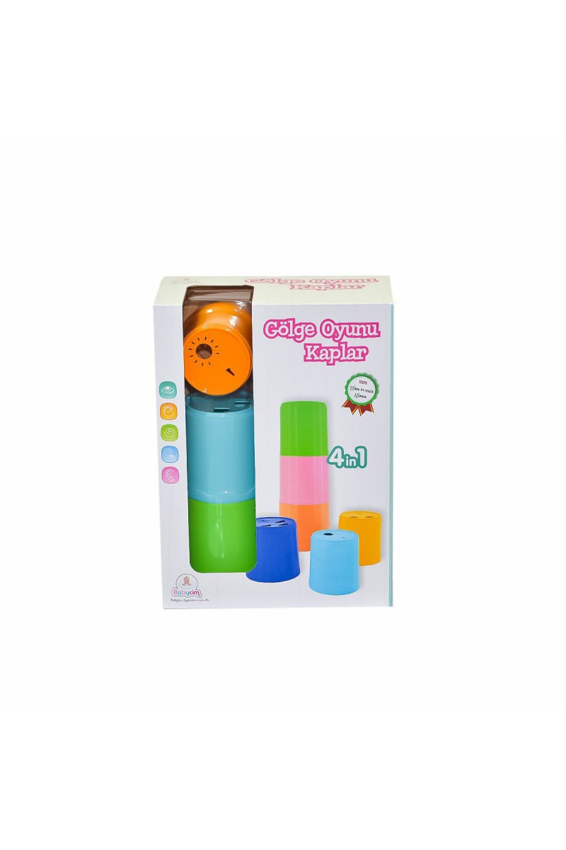 Urt026-002 4ın1 Gölge Oyunu Kaplar - Birlik Toys