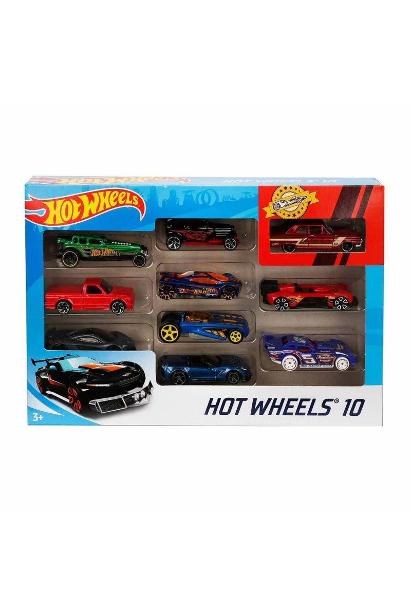 54886 Hot Wheels 10lu Araba Seti - Karışık Asorti