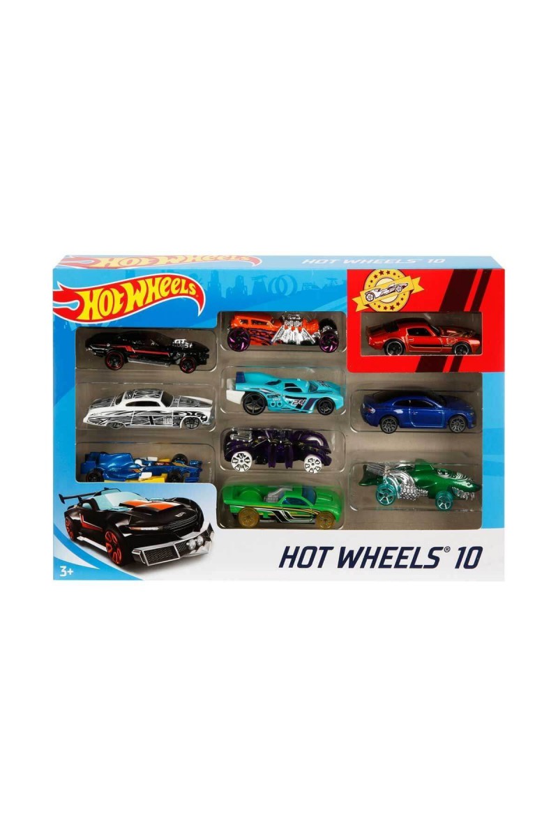 54886 Hot Wheels 10lu Araba Seti - Karışık Asorti