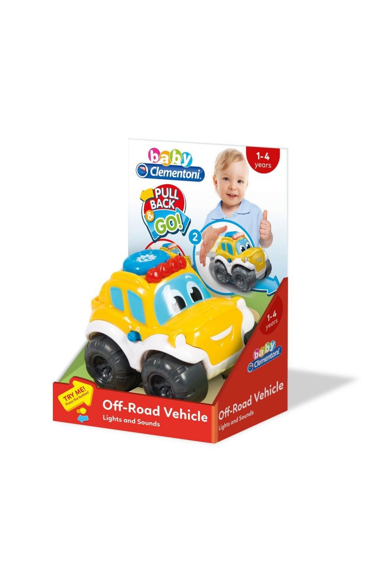 17178 Baby Clementoni Arazi Aracı / 1-4 Yaş