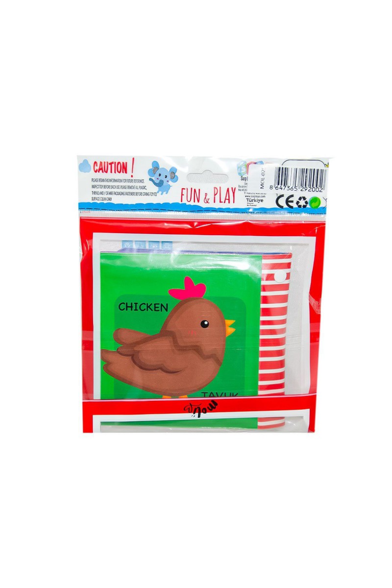Mol-025 Pvc Banyo Oyuncağı Kitaplar - Asya Oyuncak