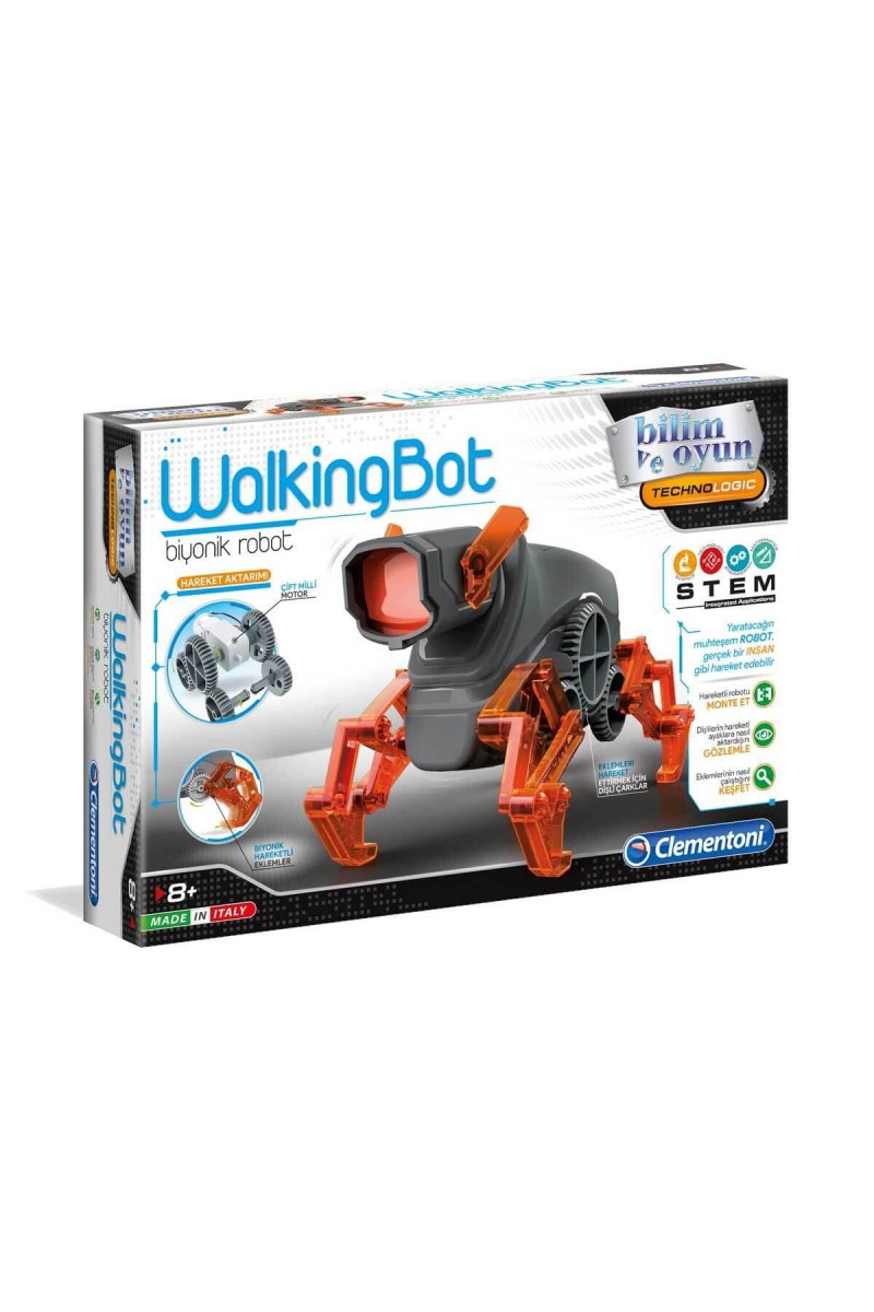 64441 Walkingbot /robotik Laborutavarı /bilimveoyun +8 Yaş