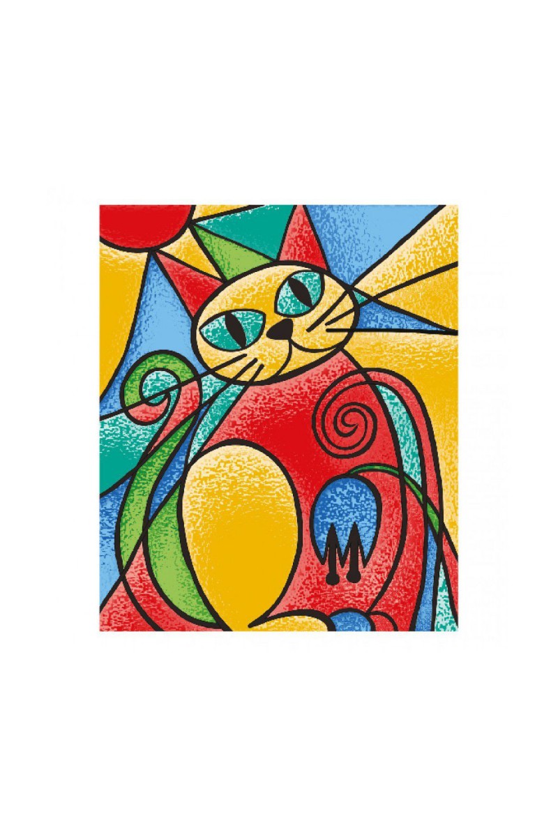 5001 Kumtoys Cam Vitray - Glass Painting / +6 Yaş