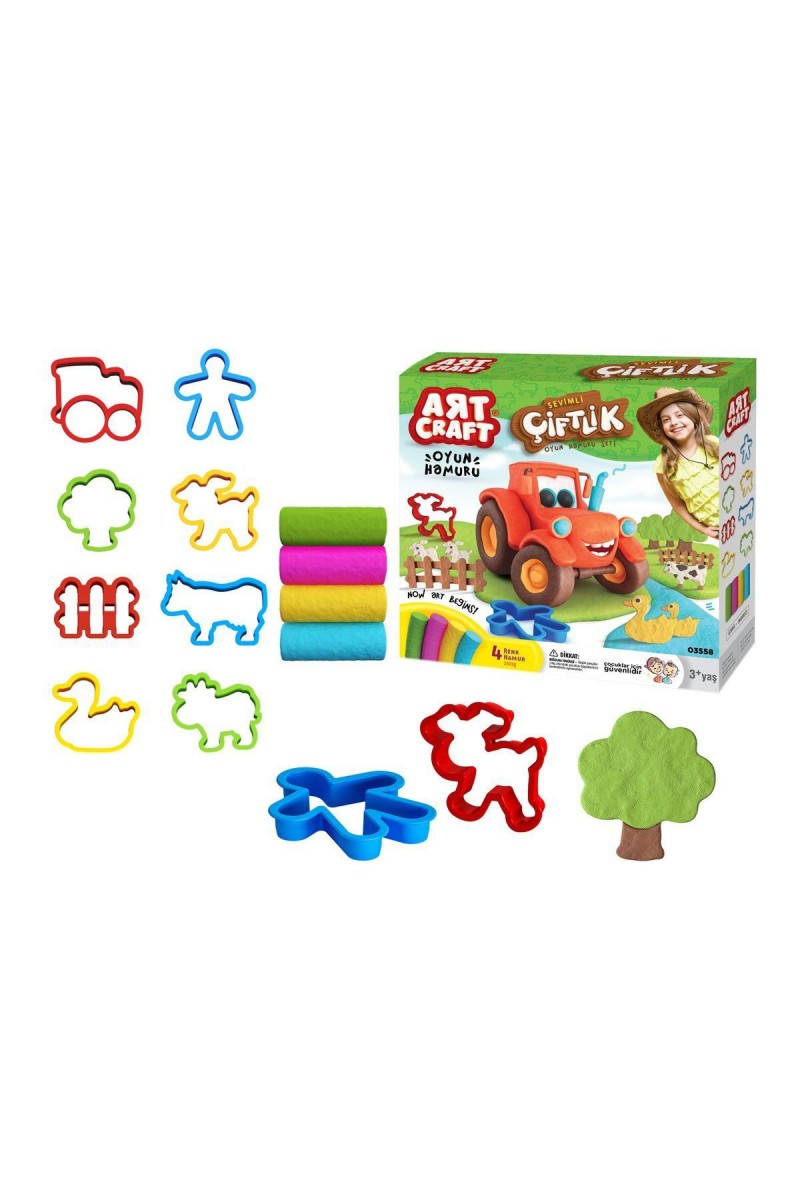 03558 Dede, Çiftlik Hamur Set 200 Gr / +3 Yaş