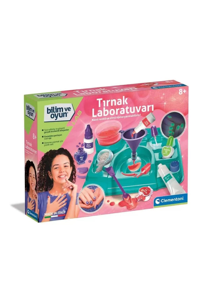 64471 Bilim Ve Oyun - Tırnak Laboratuvarı +8 Yaş