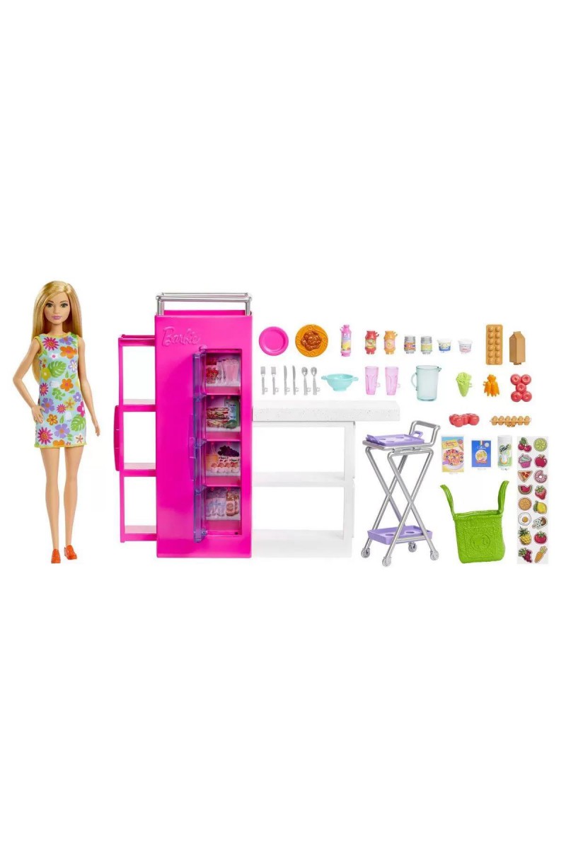 Hjv38 Barbie Mini Büfe Oyun Seti