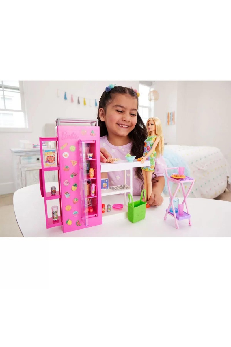 Hjv38 Barbie Mini Büfe Oyun Seti