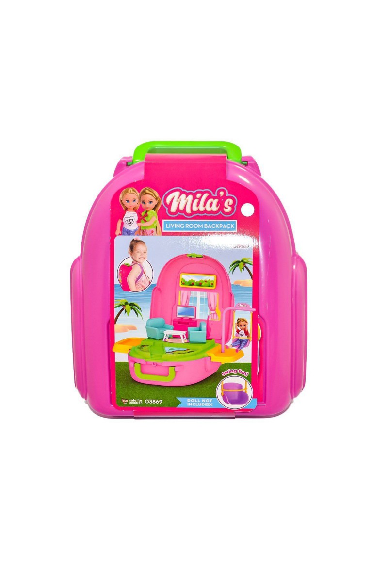03869 Milanın Oturma Odası Set Sırt Çantası - Fen Toys