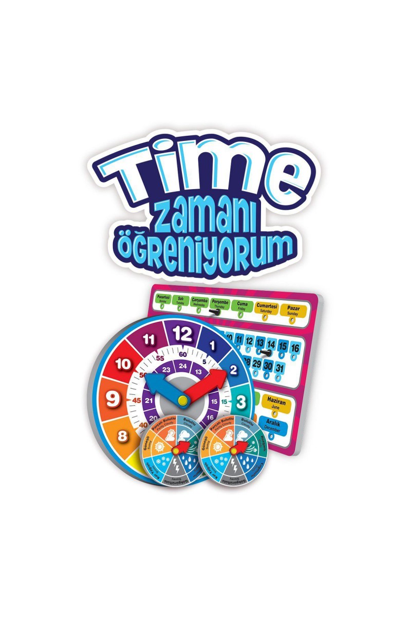 Zo234 Ks, Time - Zamanı Öğreniyorum / +3 Yaş