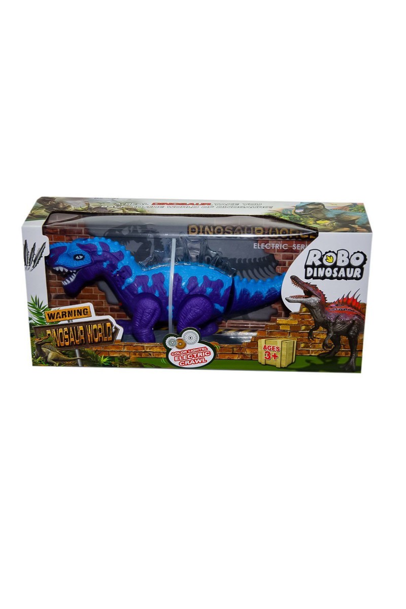 272-003abc Kutulu Pilli Sesli Işıklı Dinozor - Can-em Oyuncak