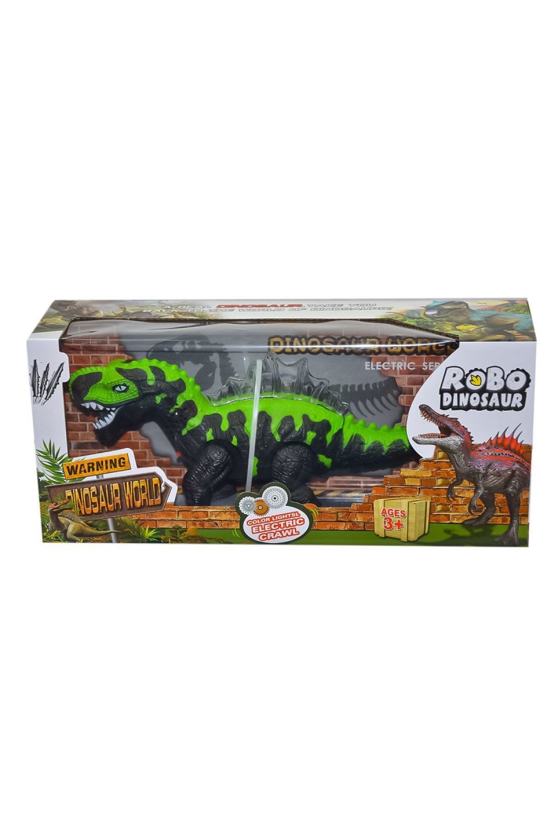 272-003abc Kutulu Pilli Sesli Işıklı Dinozor - Can-em Oyuncak
