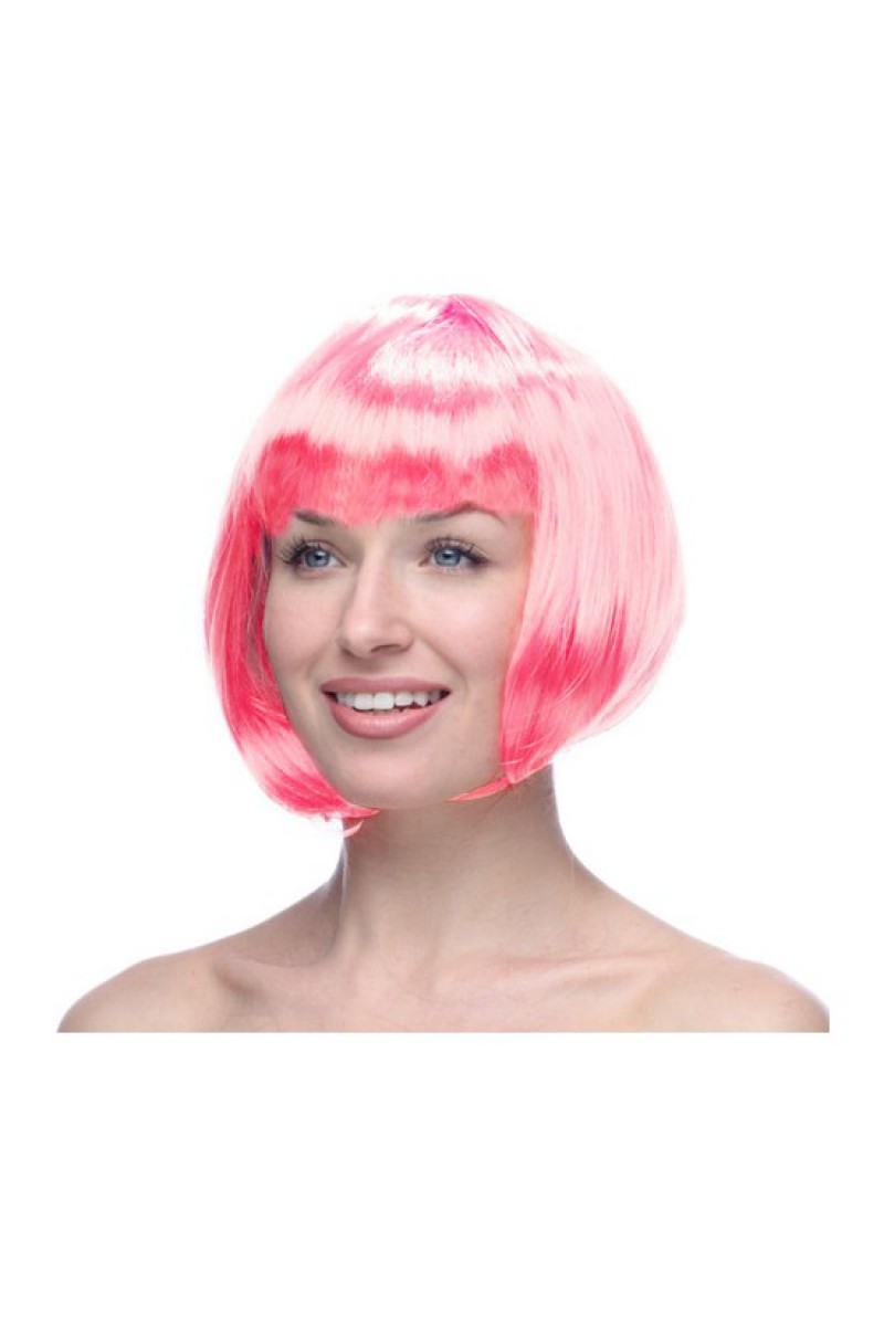 Küt Peruk - Toz Pembe (açık Pembe)