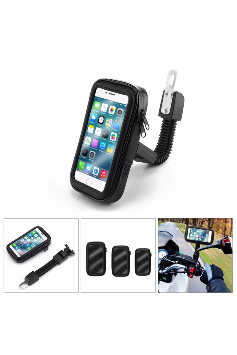 Bisiklet Ve Motosiklet Su Geçirmez Telefon Tutucu 6.2&quot;