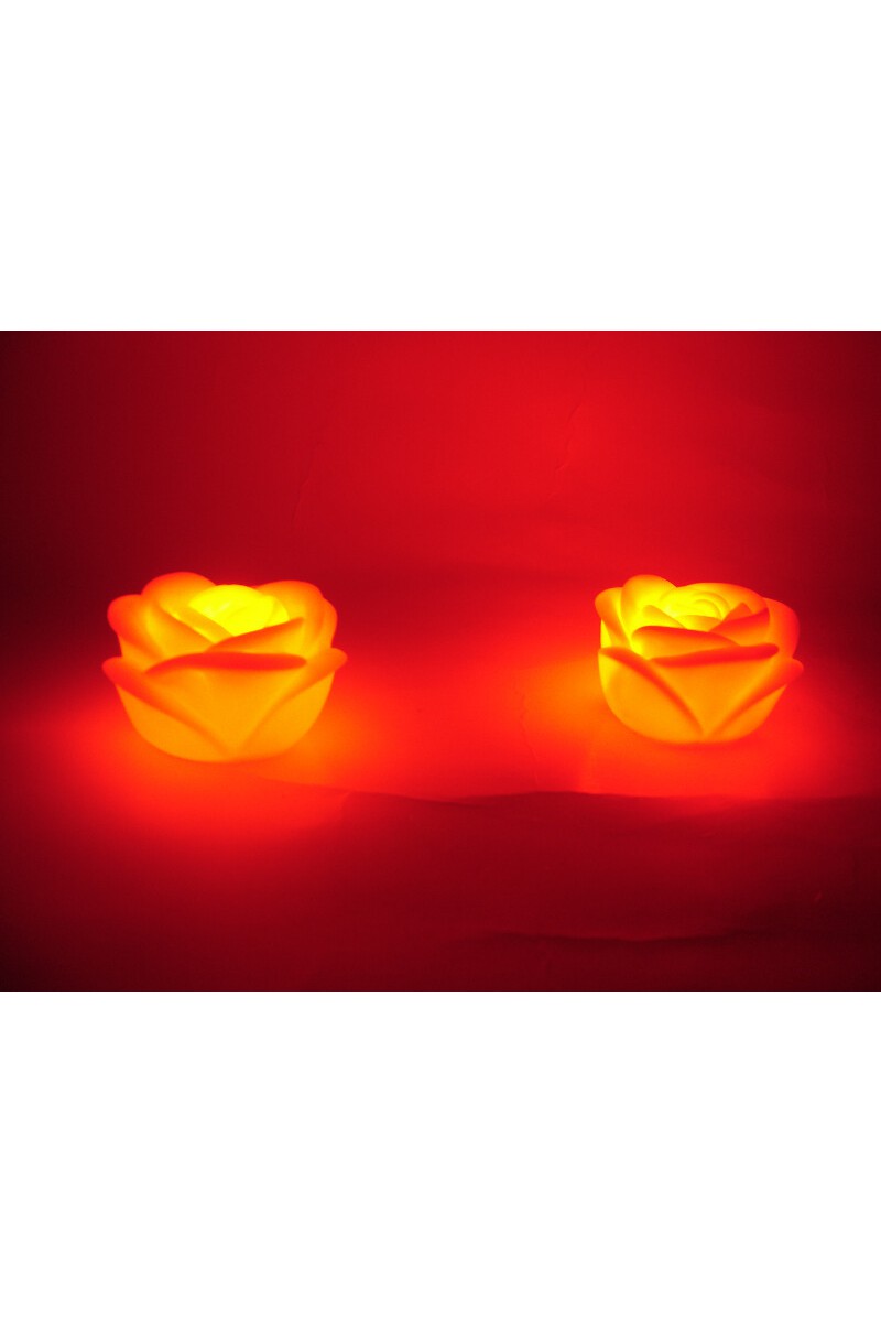 Led Işıklı Gül Romantik Gül