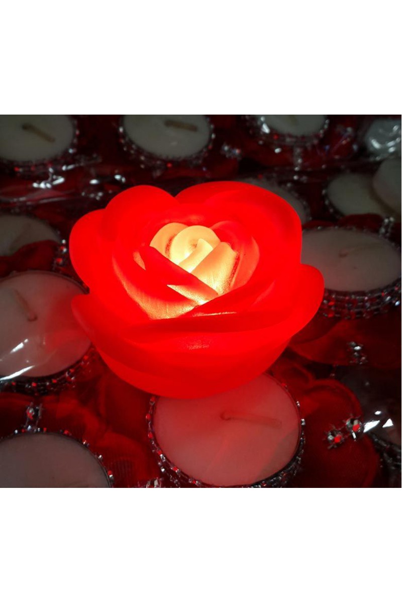 Led Işıklı Gül Romantik Gül