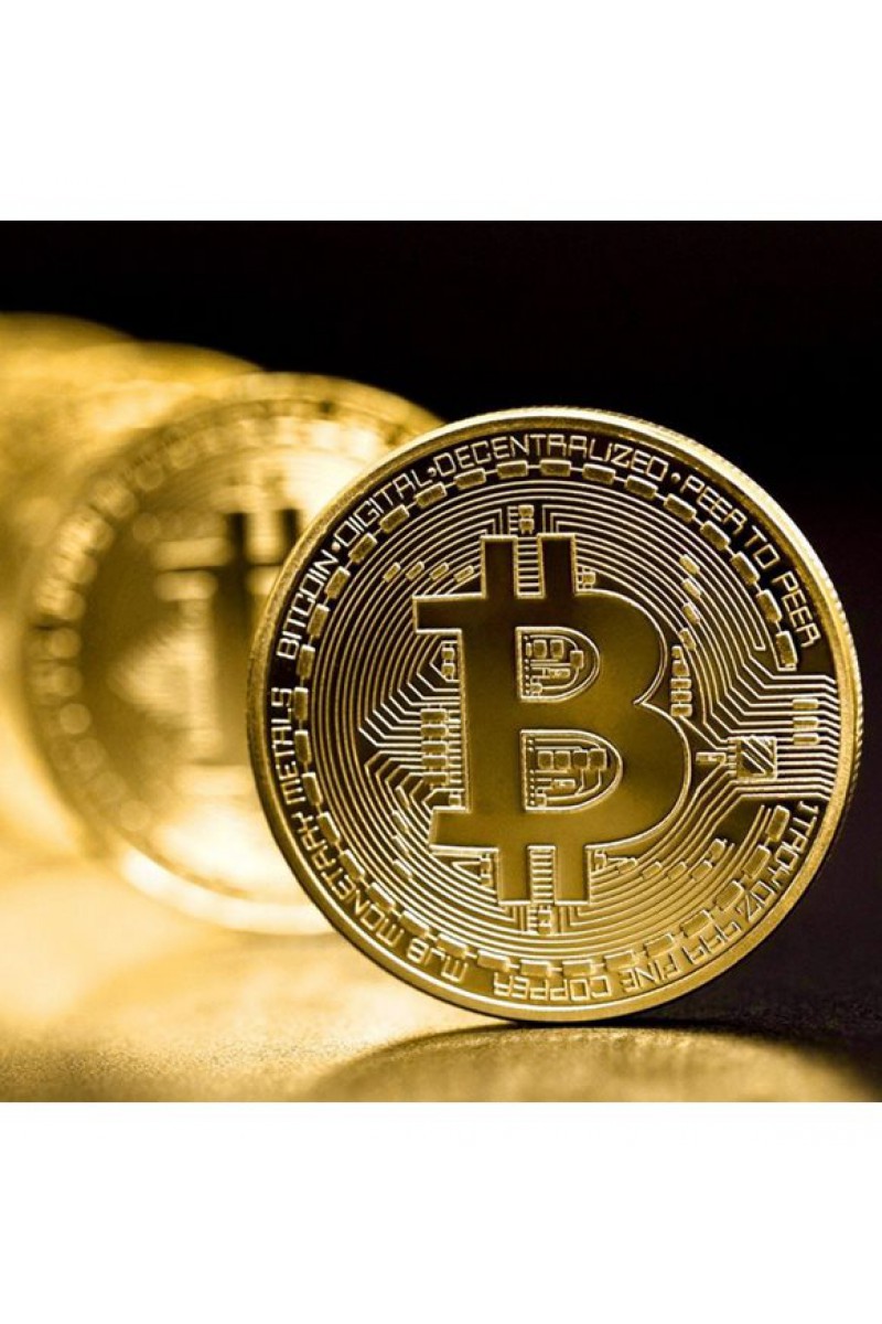 Bitcoin Madeni Hatıra Parası Hediyelik Para