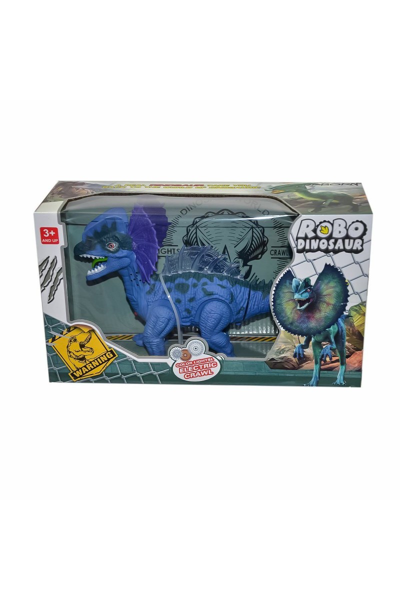 272-005abc Kutulu Pilli Sesli Işıklı Dinozor - Can-em Oyuncak
