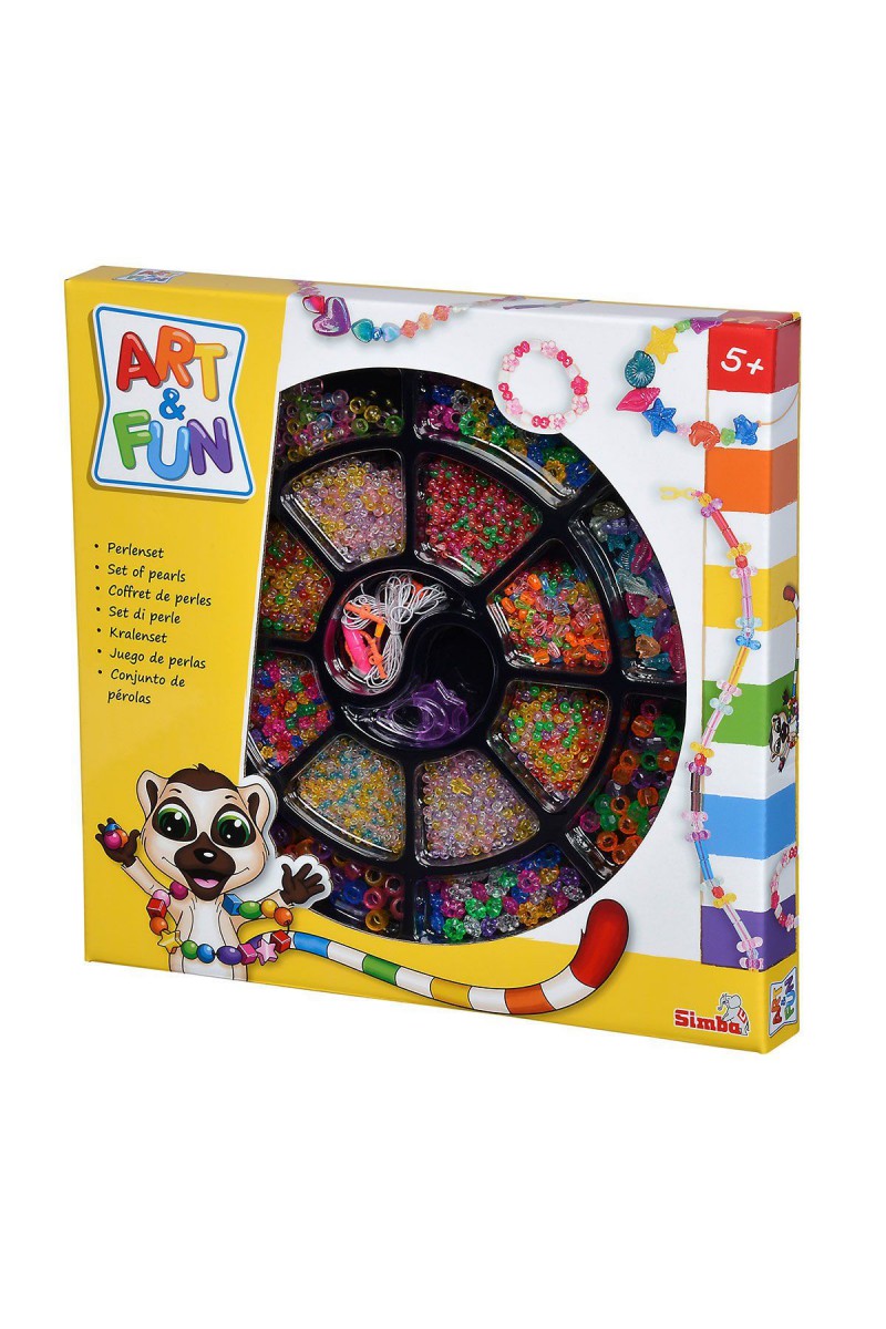 106374137 Art Fun Beadset Takı Tasarım Seti -simba