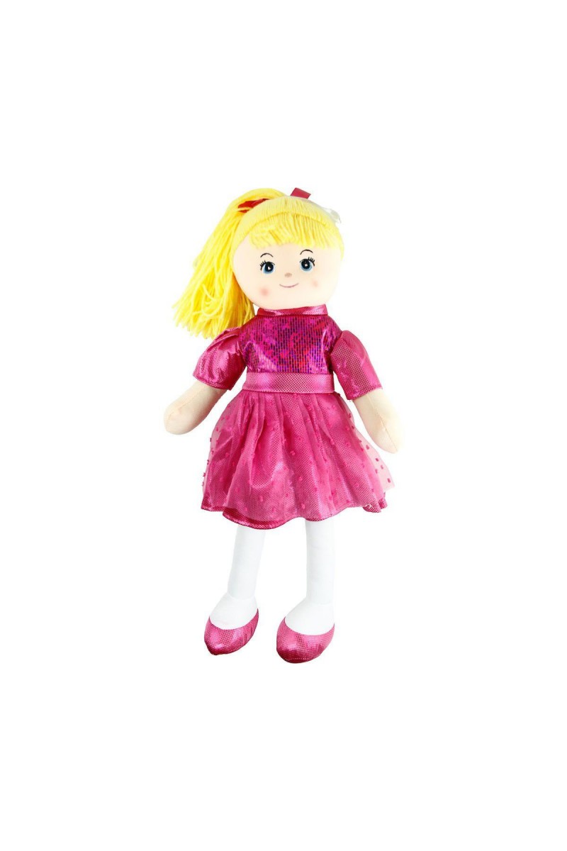 Ay950c Parlak Elbiseli Bez Bebek 50 Cm -vardem