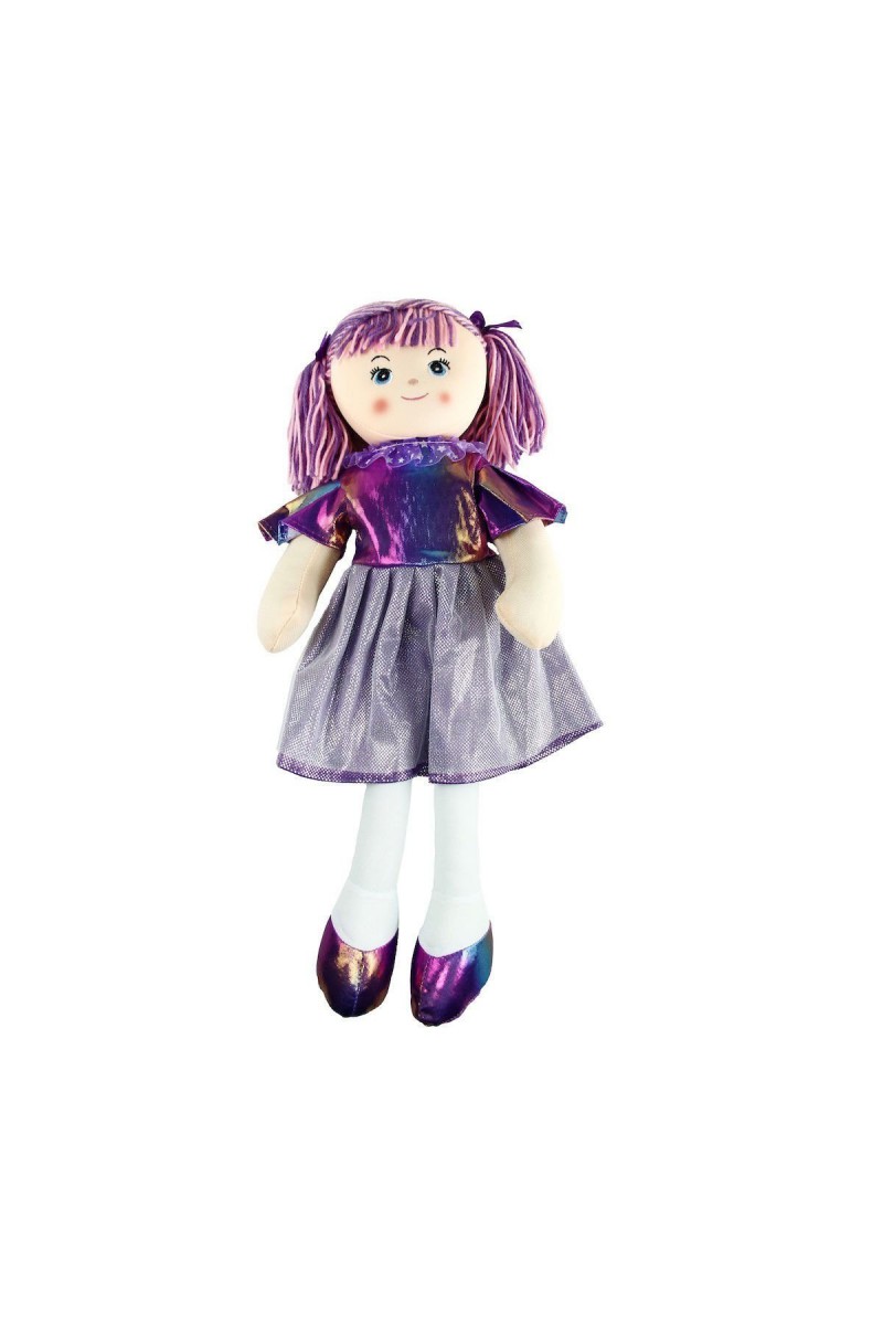 Ay950c Parlak Elbiseli Bez Bebek 50 Cm -vardem