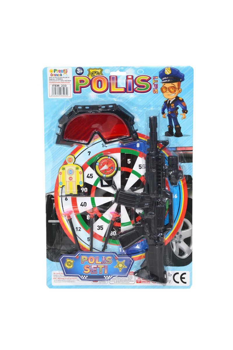 Fab 233 Hedefli Polis Oyun Seti -prestij