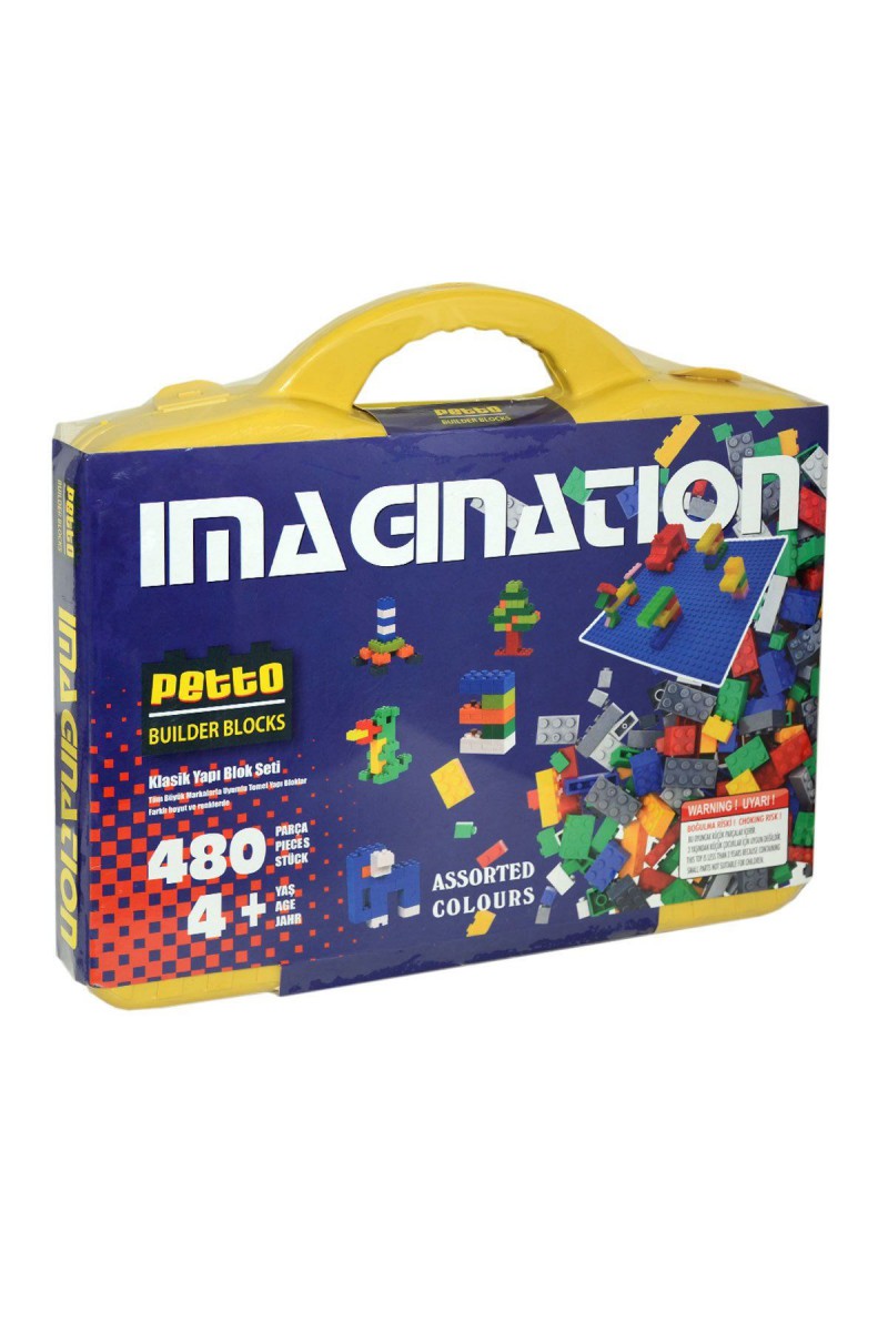 Pbb480-1 Çantalı Petto Blok Seti 480 Parça-gepettoys