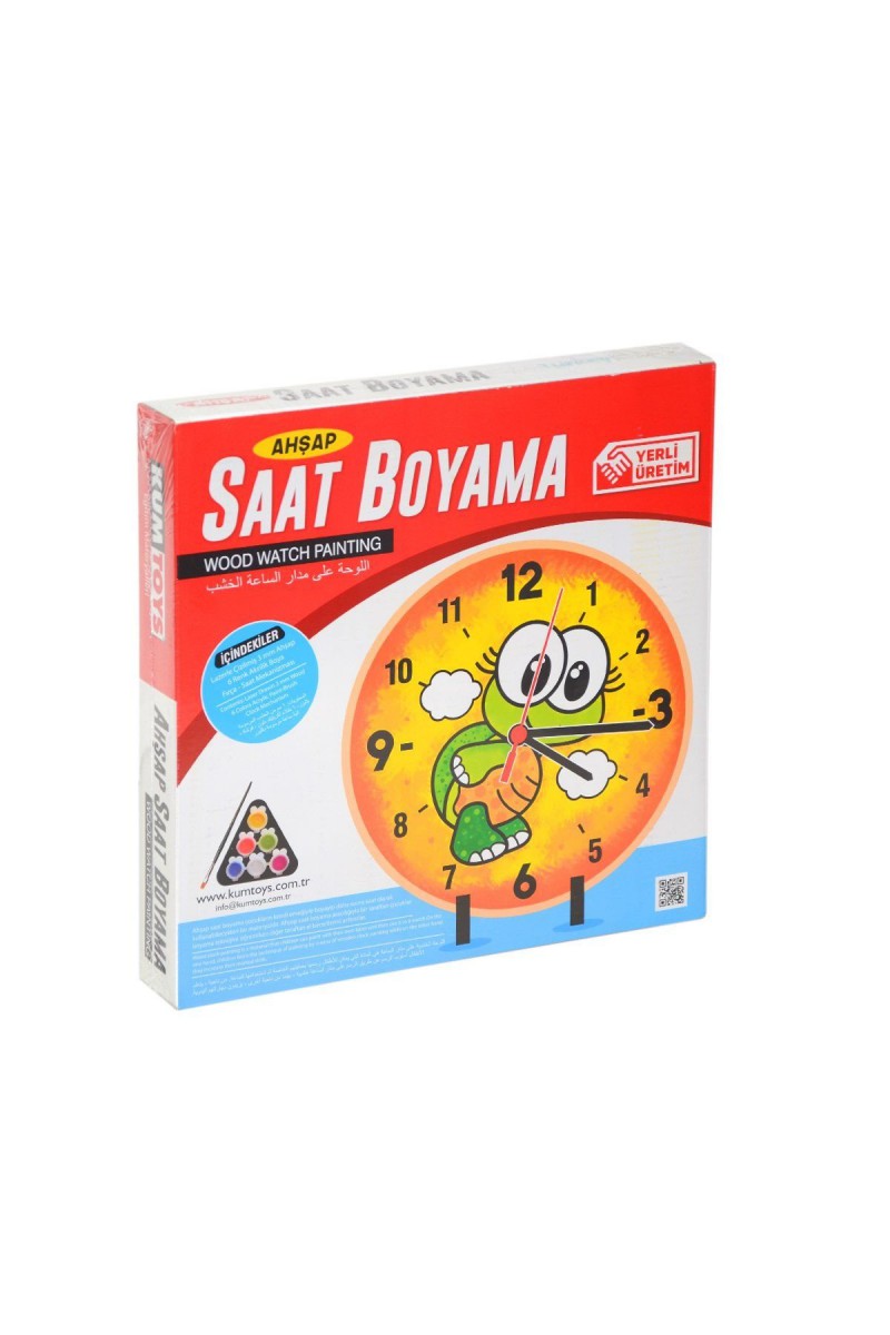 5302 Kumtoys, Ahşap Saat Boyama