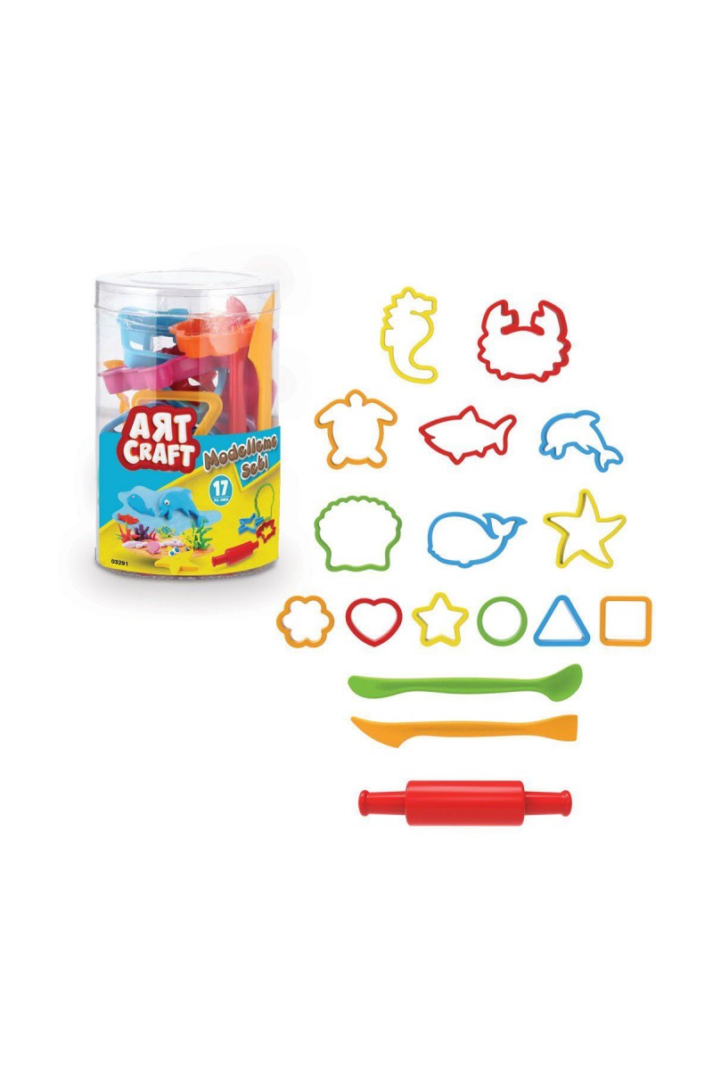 03291  Art Craft Modelleme Seti 17 Parça -dede
