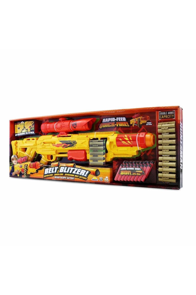 91955 Belt Blitzer 18 Mermili Sünger Dart Atan Silah -sunman