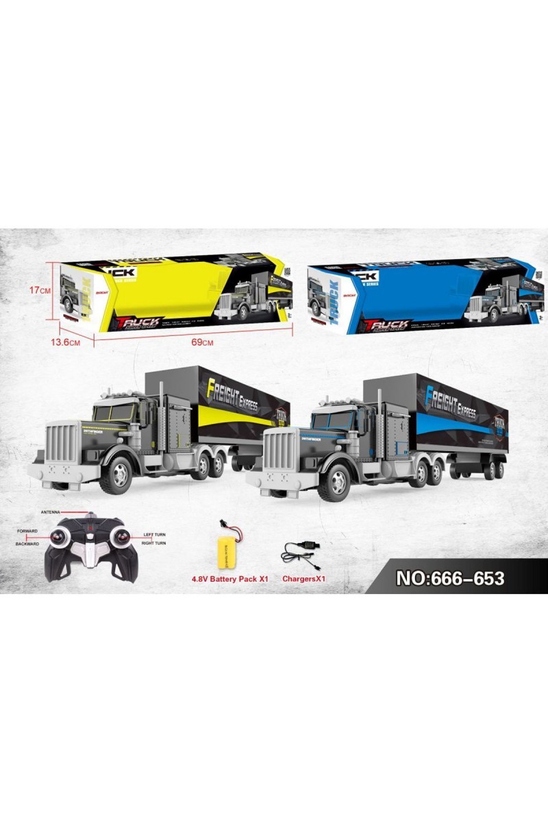 Syr-666-653 Kumandalı Şarjlı Işıklı Tır 60 Cm -vardem