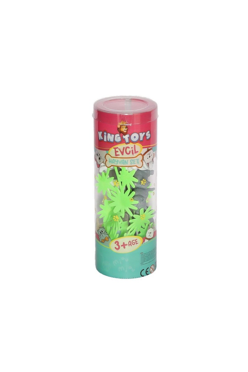 Lal 1132 Hayvan Seti Pet -kingtoys