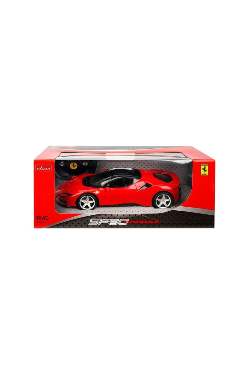 97300 1:14 Ferrari Sf90 Stradale Işıklı Uzaktan Kumandalı Araba 34 Cm -sunman